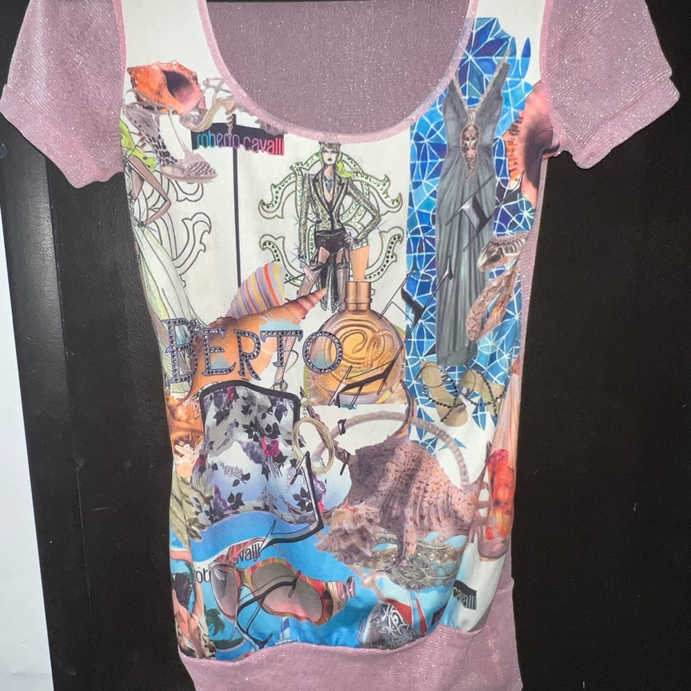 Roberto Cavalli Graphic T-Shirt